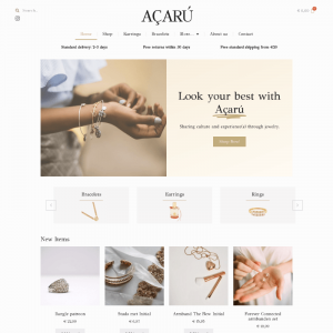 Acaru homepage